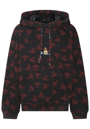 Vivienne Westwood Orb-print hoodie - Black