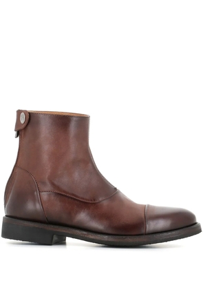 Alberto Fasciani leather boots - Brown