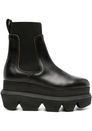 sacai 90mm Chelsea leather boots - Black