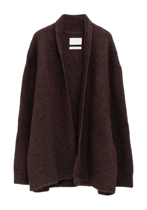 Lauren Manoogian shawl-collar cardigan - Brown