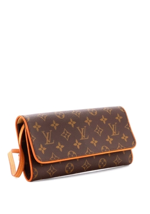 Louis Vuitton Pre-Owned Twin Handbag Monogram Canvas GM crossbody bag - Brown