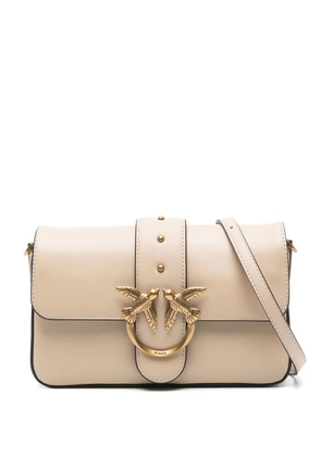 PINKO mini Love One Slouchy shoulder bag - Neutrals