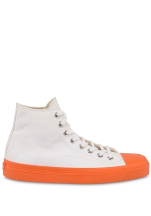 Moschino cotton sneakers - White