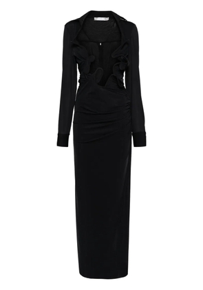 Christopher Esber Venus plunging maxi dress - Black