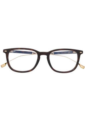 BOSS square-frame optical glasses - Brown