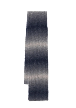 Études Studio gradient-effect scarf - Blue