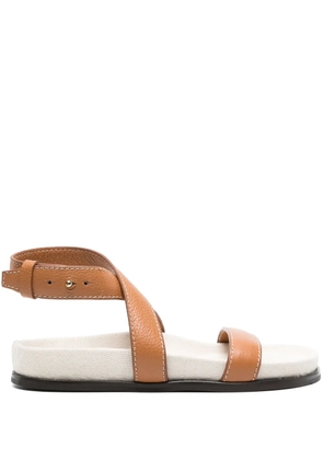 TOTEME The Chunky leather sandals - Neutrals