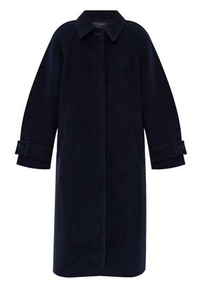 SAMSOE SAMSOE Amla single breasted coat - Blue