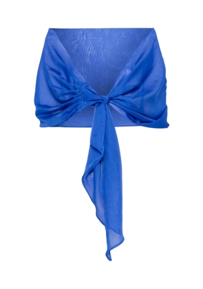 CHIARA BONI La Petite Robe Eva scarf - Blue