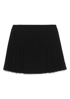CHANEL Pre-Owned 2000s pleated mini skirt - Black