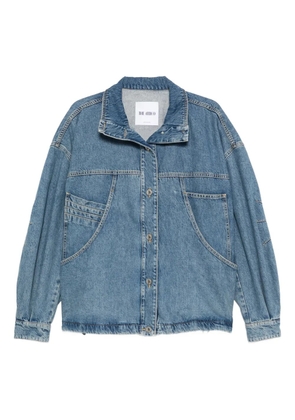 The Attico Pocket collared jacket - Blue