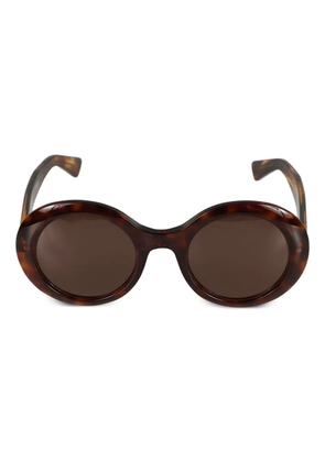Kador Audrey round-frame sunglasses - Brown