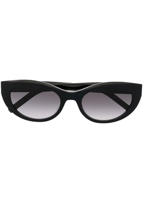 Saint Laurent Eyewear SL M115 rounded cat-eye sunglasses - Black