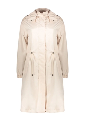 Moorer hooded parka coat - Neutrals