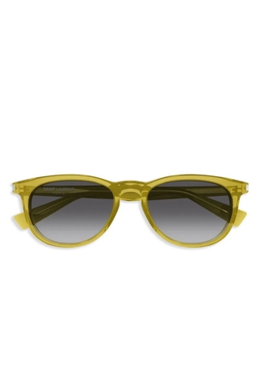 Saint Laurent Eyewear oval-frame sunglasses - Yellow