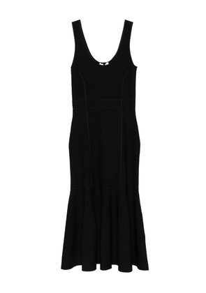 ZIMMERMANN Godet seamed dress - Black