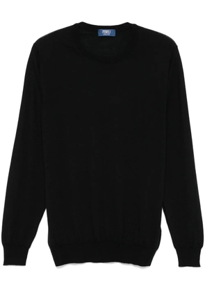 Fedeli Seta sweater - Black