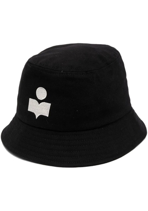 ISABEL MARANT Haley logo-embroidered bucket hat - Black