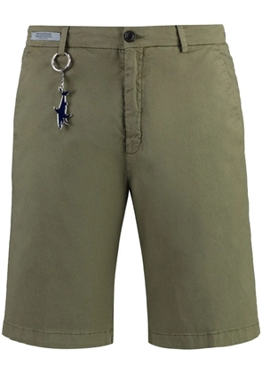 Paul & Shark logo-appliqué Bermuda shorts - Green