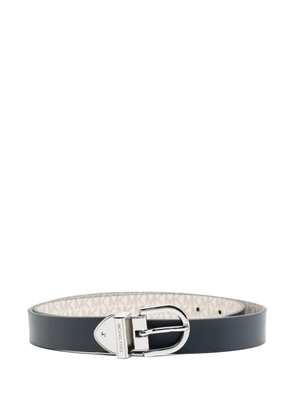 Michael Kors embossed logo belt - Blue