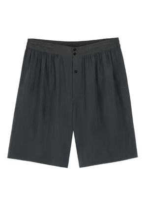 LEMAIRE elasticated-waistband shorts - Grey