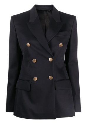 Givenchy double-breasted peak-lapel blazer - Blue
