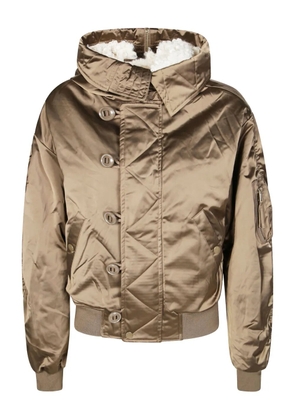 MARANT ÉTOILE Elisa buttoned hooded jacket - Green