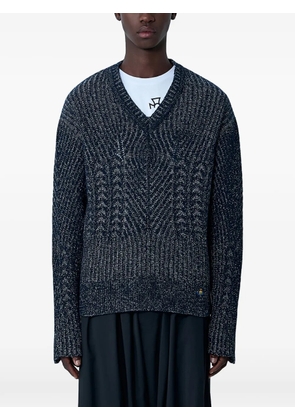 Vivienne Westwood Lottie V-neck sweater - Blue