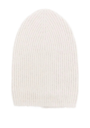 Uma Wang ribbed beanie - Neutrals