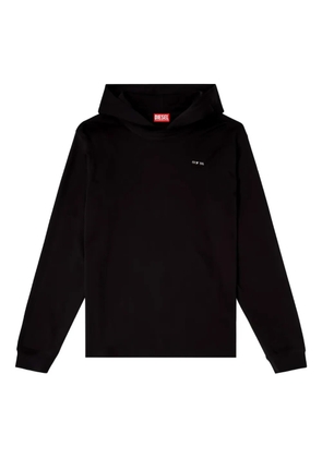 Diesel long-sleeve hoodie - Black