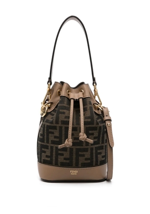 FENDI small Mon Tresor bucket bag - Brown