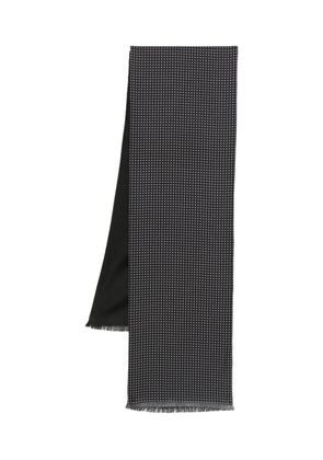 TOM FORD polka dot-print scarf - Black