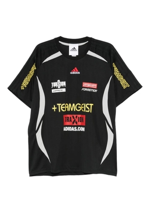adidas Teamgeist Moto graphic-print T-shirt - Black