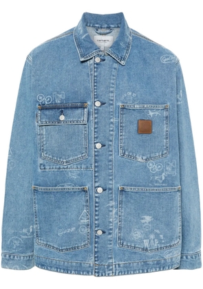 Carhartt WIP Stamp denim jacket - Blue