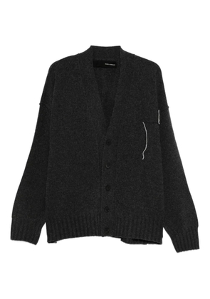 Isabel Benenato button-fastening cardigan - Grey