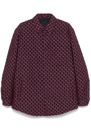 Gucci GG-Supreme shirt jacket - Red