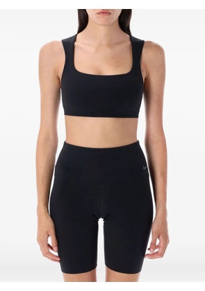 Nike Zenvy square-neckline sports bra - Black