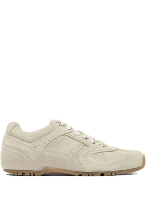 ALOHAS suede leather lace-up sneakers - Neutrals