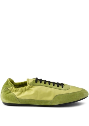 Prada Collapse suede trainers - Yellow