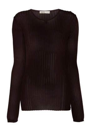 KHAITE Tia top - Purple