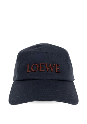 LOEWE logo-embroidered five-panel cap - Blue