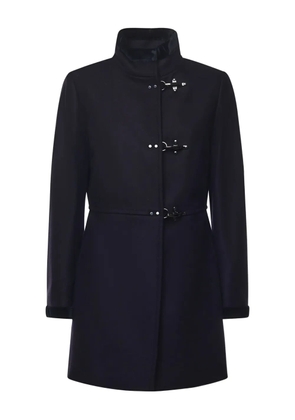 Fay toggle-fastening single-breasted coat - Blue