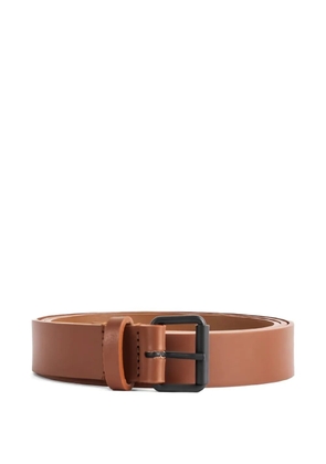 Sofie D'hoore square-buckle belt - Brown