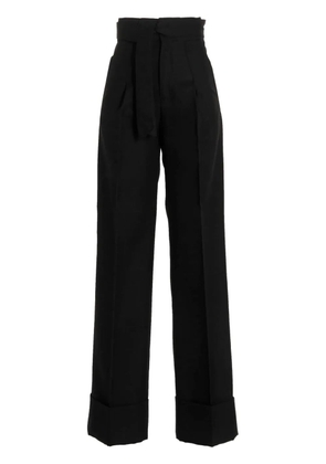 CAPASA MILANO Check trousers - Black
