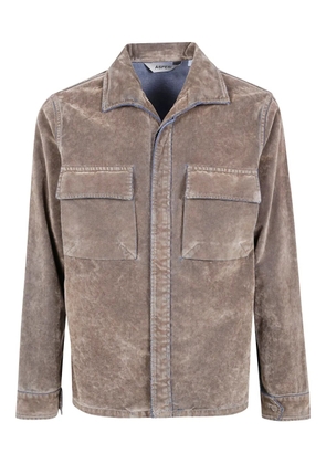 ASPESI long sleeves shirt - Brown