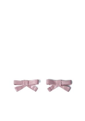 Balenciaga bow-motif earrings - Pink