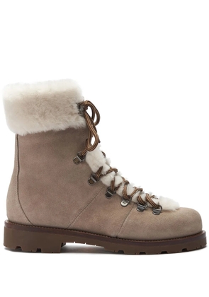 Scarosso Kat combat boots - Grey