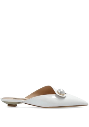 Casadei Blade mules - White