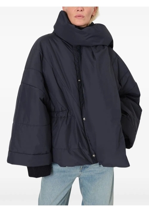 EMBASSY OF BRICKS AND LOGS quilted jacket - Blue