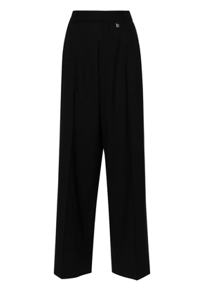 Giuseppe Di Morabito high-waisted tailored wool trousers - Black
